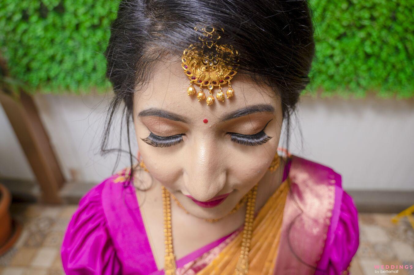 Simple and Easy Sheeshpatti / Mathapatti Hairstyle for wedding guest o... |  TikTok