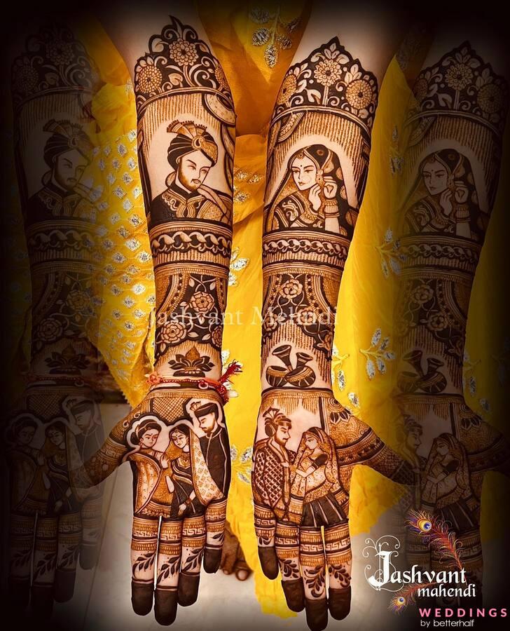 Dulha Dulhan Mehndi Design, Bridal Mehndi Designs 2021 | Bridal mehndi  designs, Dulhan mehndi designs, Mehndi designs