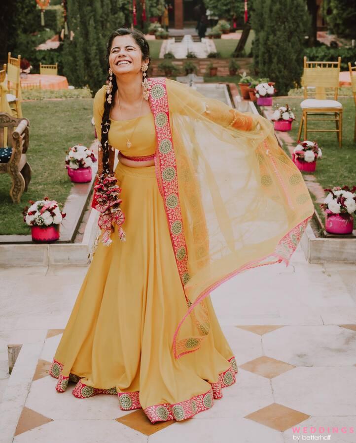 12 Brides who opted to wear a Yellow Lehenga and made our hearts happy! |  Bridal Wear | Wedding Blog