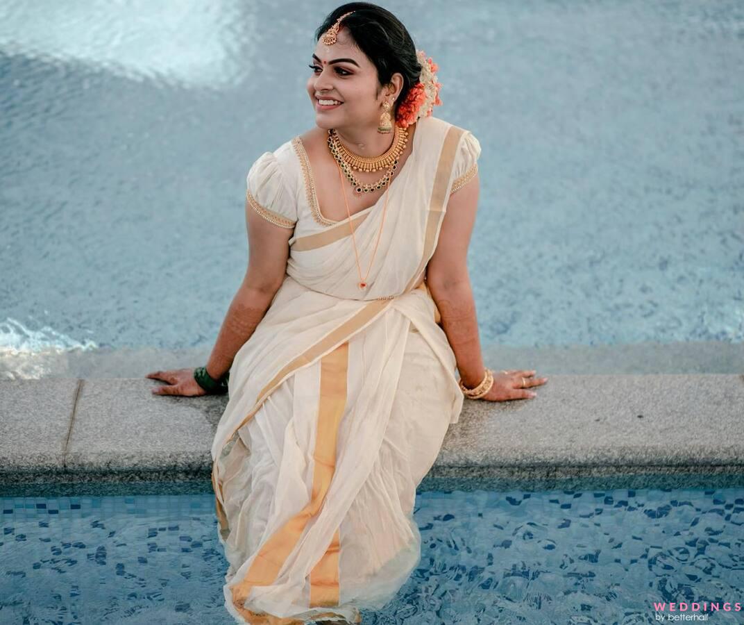 Golden Hour - Chanderi Silk Designer Saree – The Urban Doe