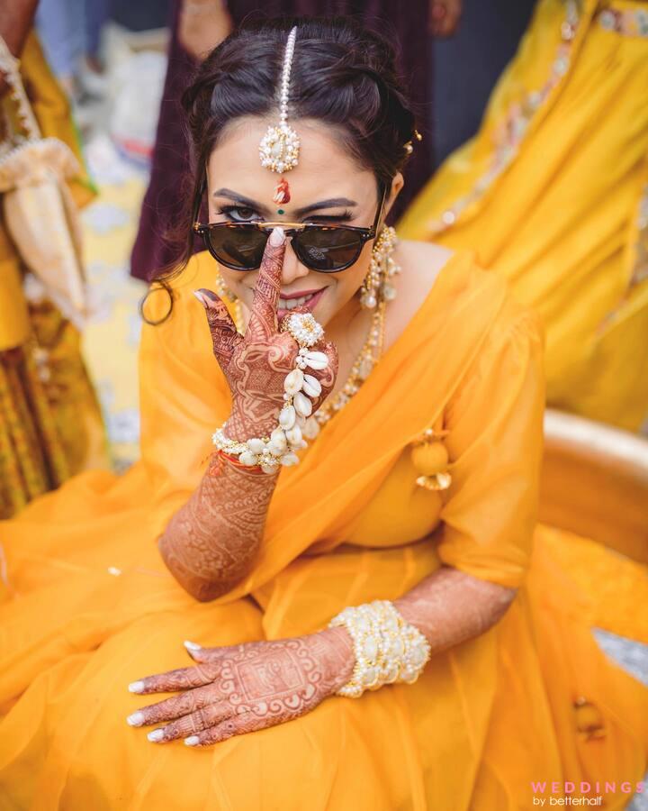 Bengali Haldi Photoshoot For Couples