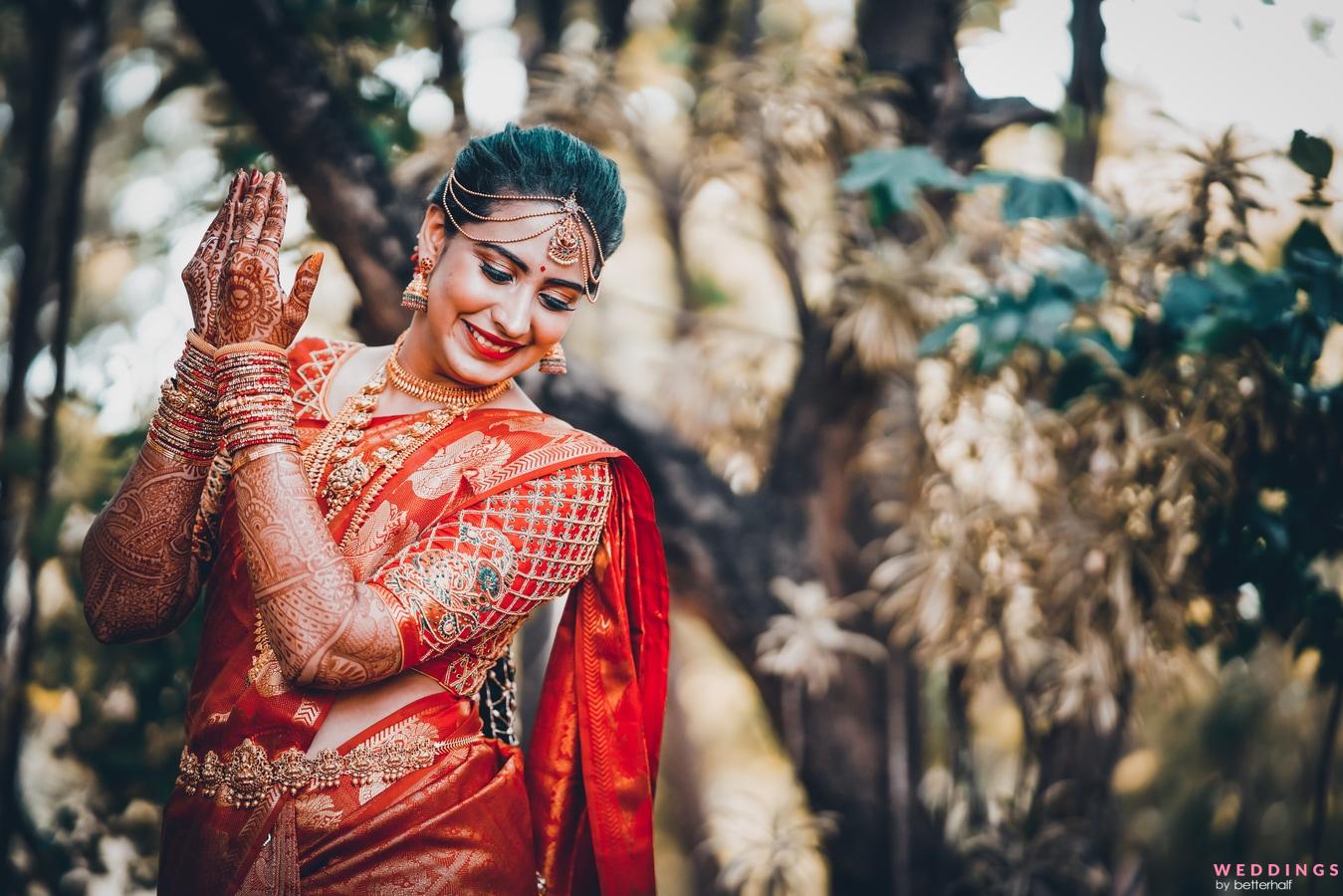 Close-up of Indian Bride and Groom during a Traditional Wedding Ceremony ·  Free Stock Photo