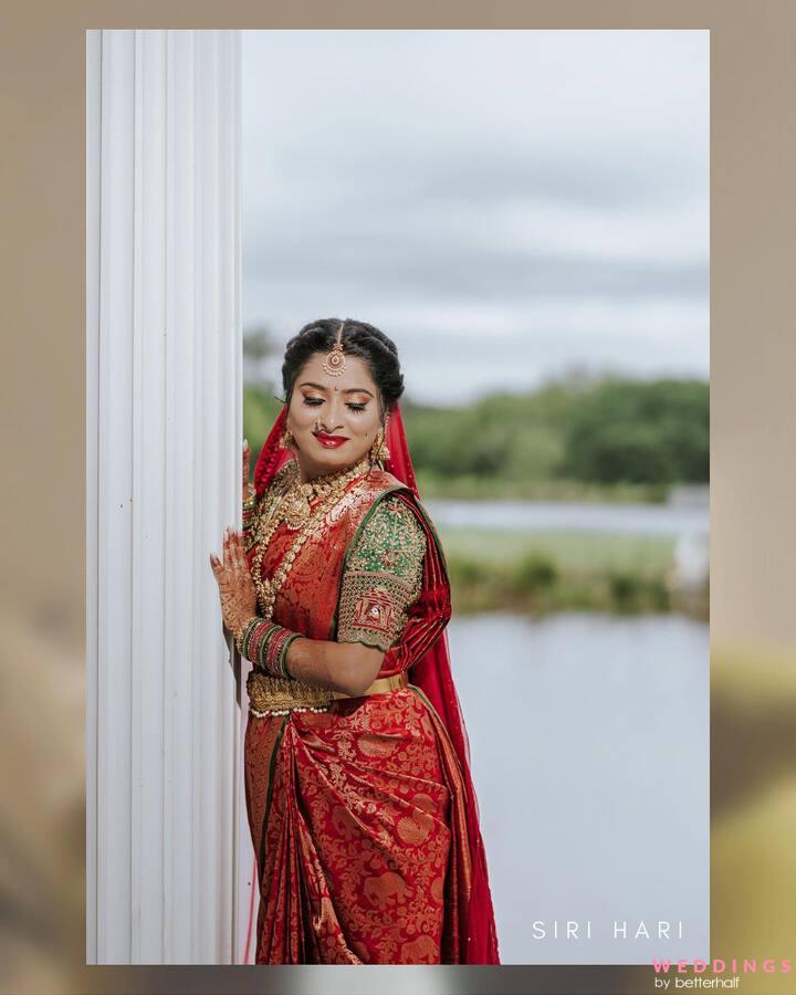 Beautiful Bridal Portrait Indian Woman Wearing Stock Photo 2367892081 |  Shutterstock
