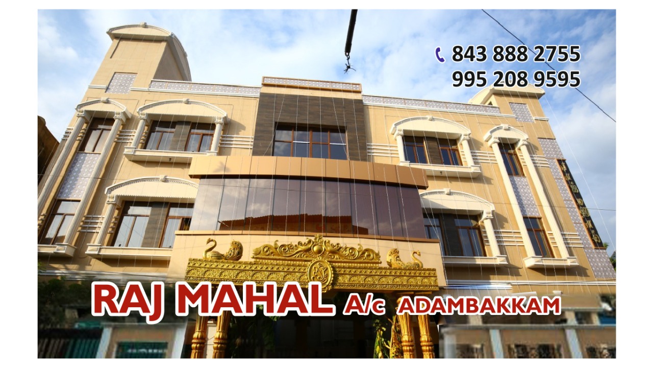 Raj Mahal Adambakkam (Kalyana Mandapam), Chennai - Wedding Venues in ...