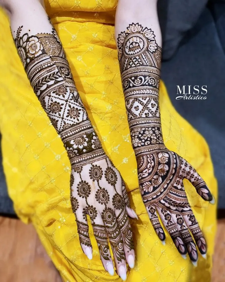 100 Best Latest Trending Bridal Mehndi Designs Photos