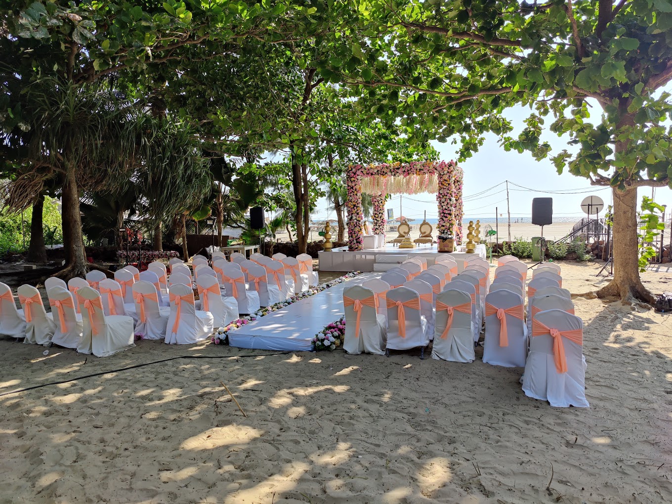 Photo of a wedding venue in Goa